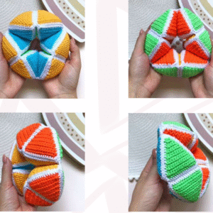 Crochet Flexagon Pattern