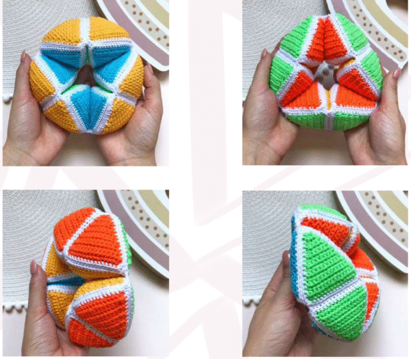 Crochet Flexagon Pattern